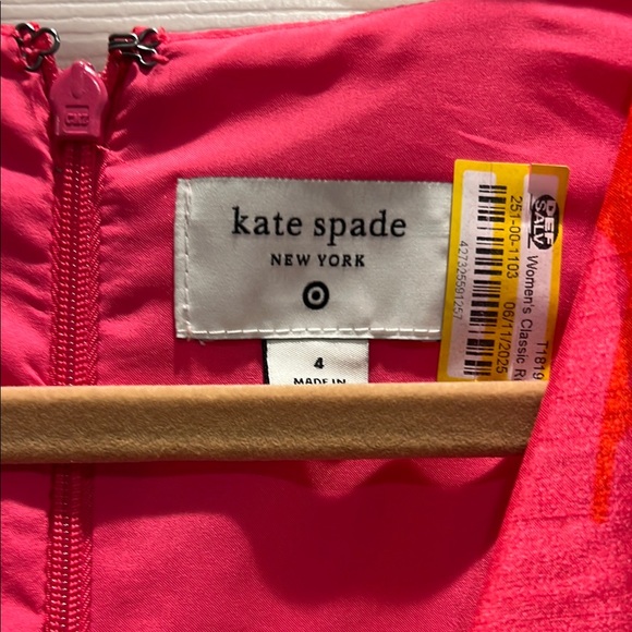 Kate Spade Red Ruffled Peplum Cocktail Dress size 0 and 4 - Picture 5 of 15